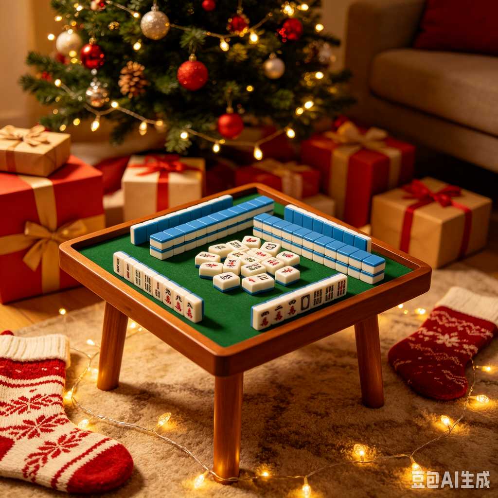 camping mahjong game set