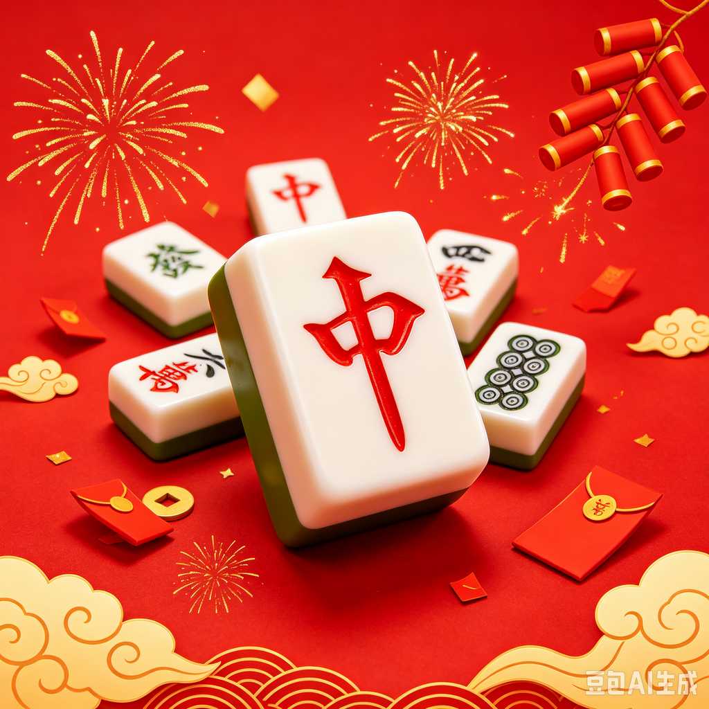 luxury carving mahjong tiles