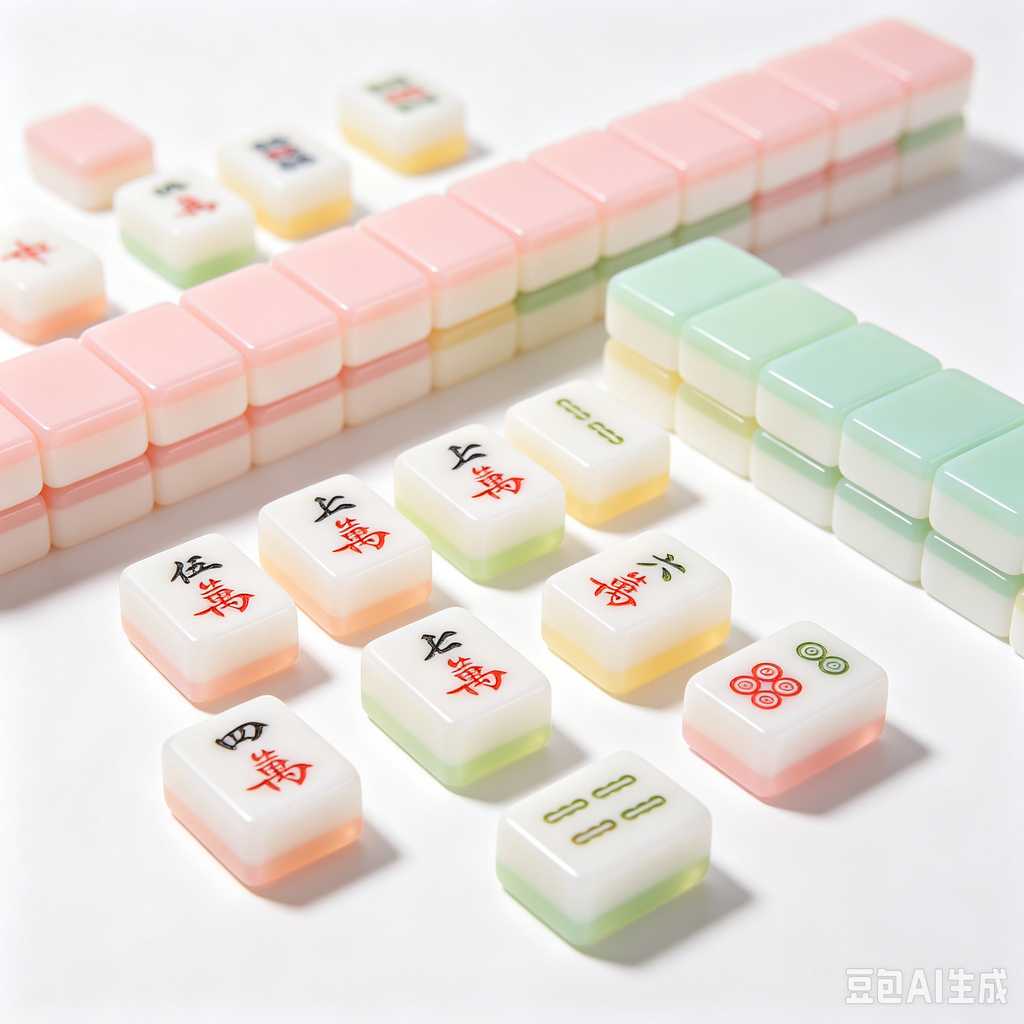 acrylic mahjong tiles