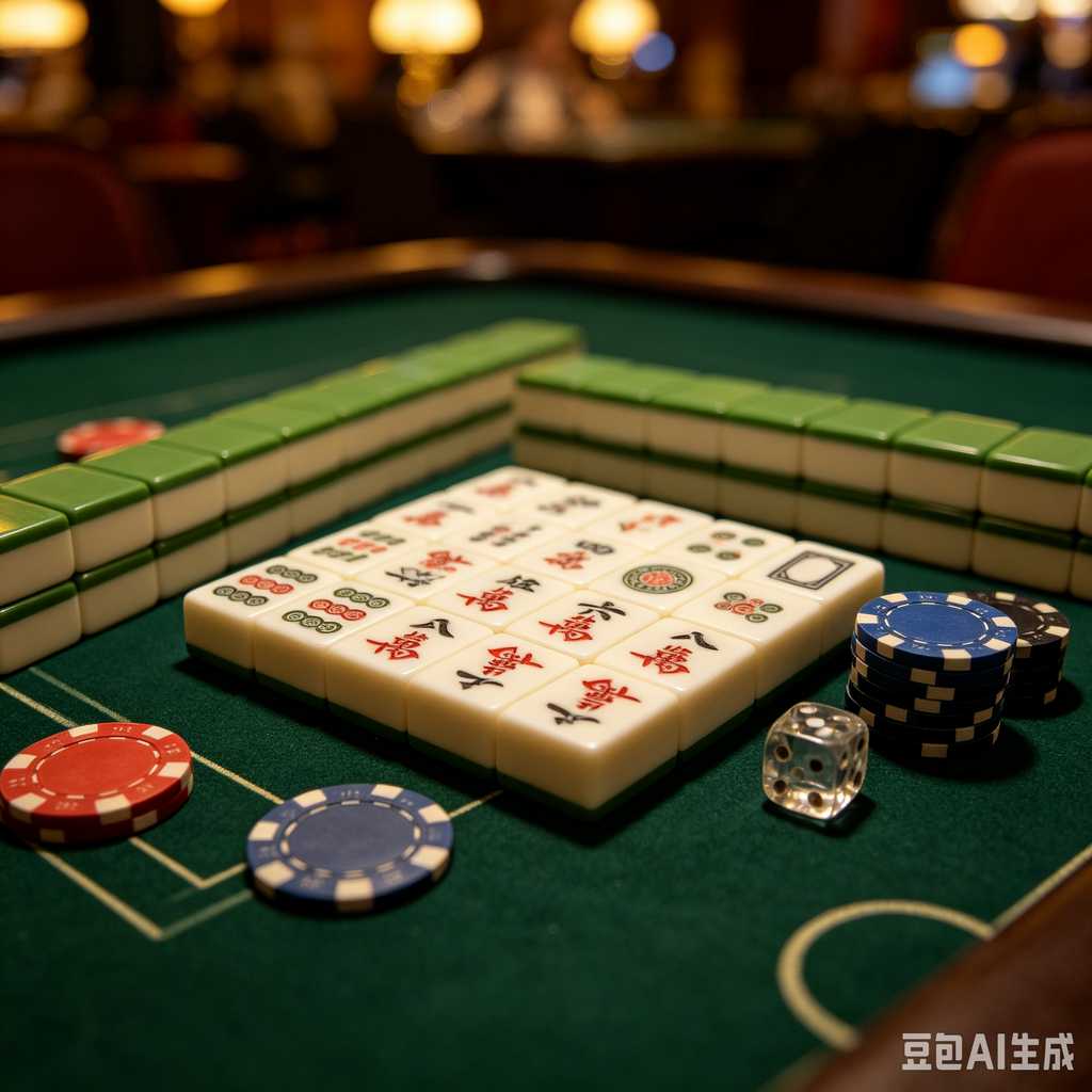 two tone mahjong set design
