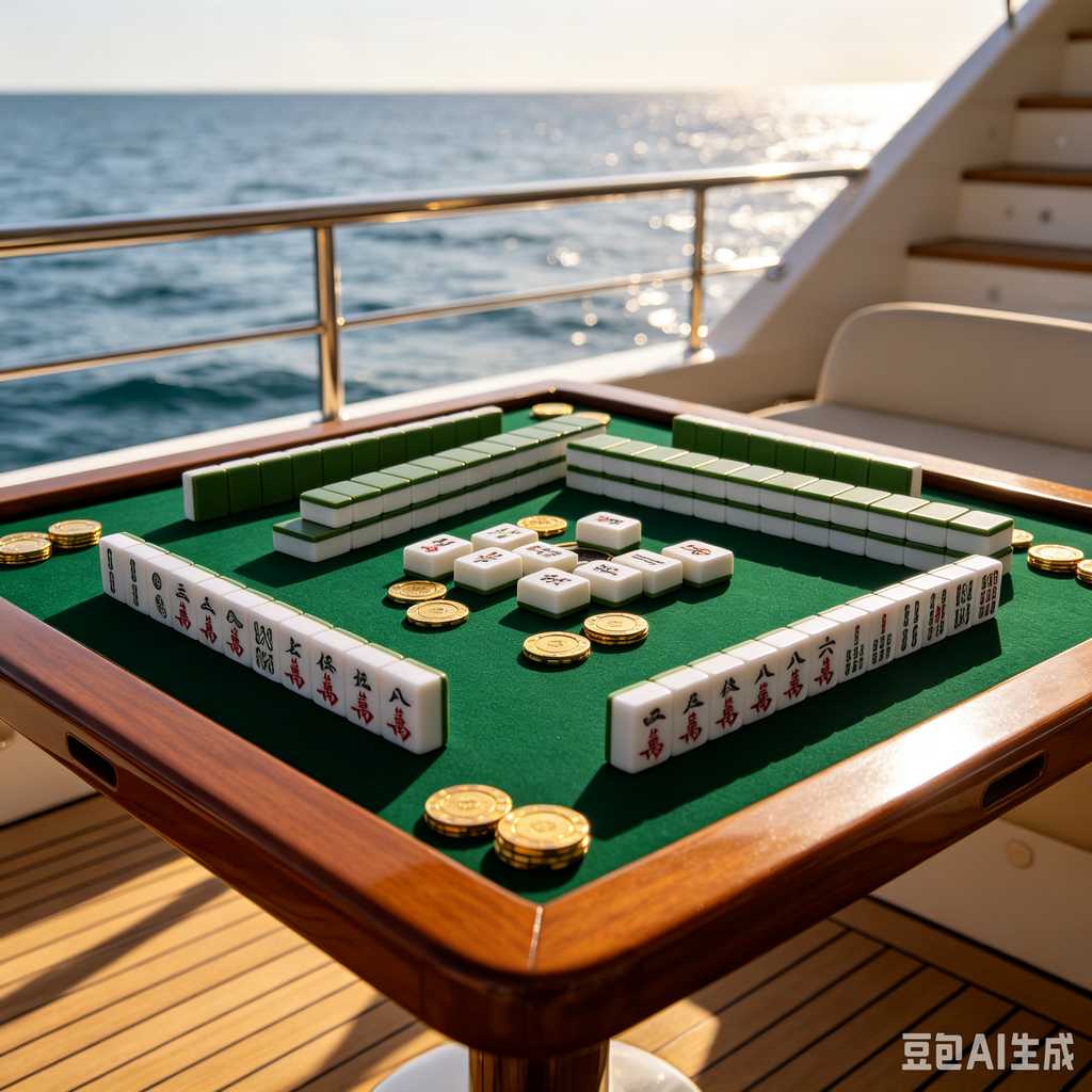 premium resin mahjong game set