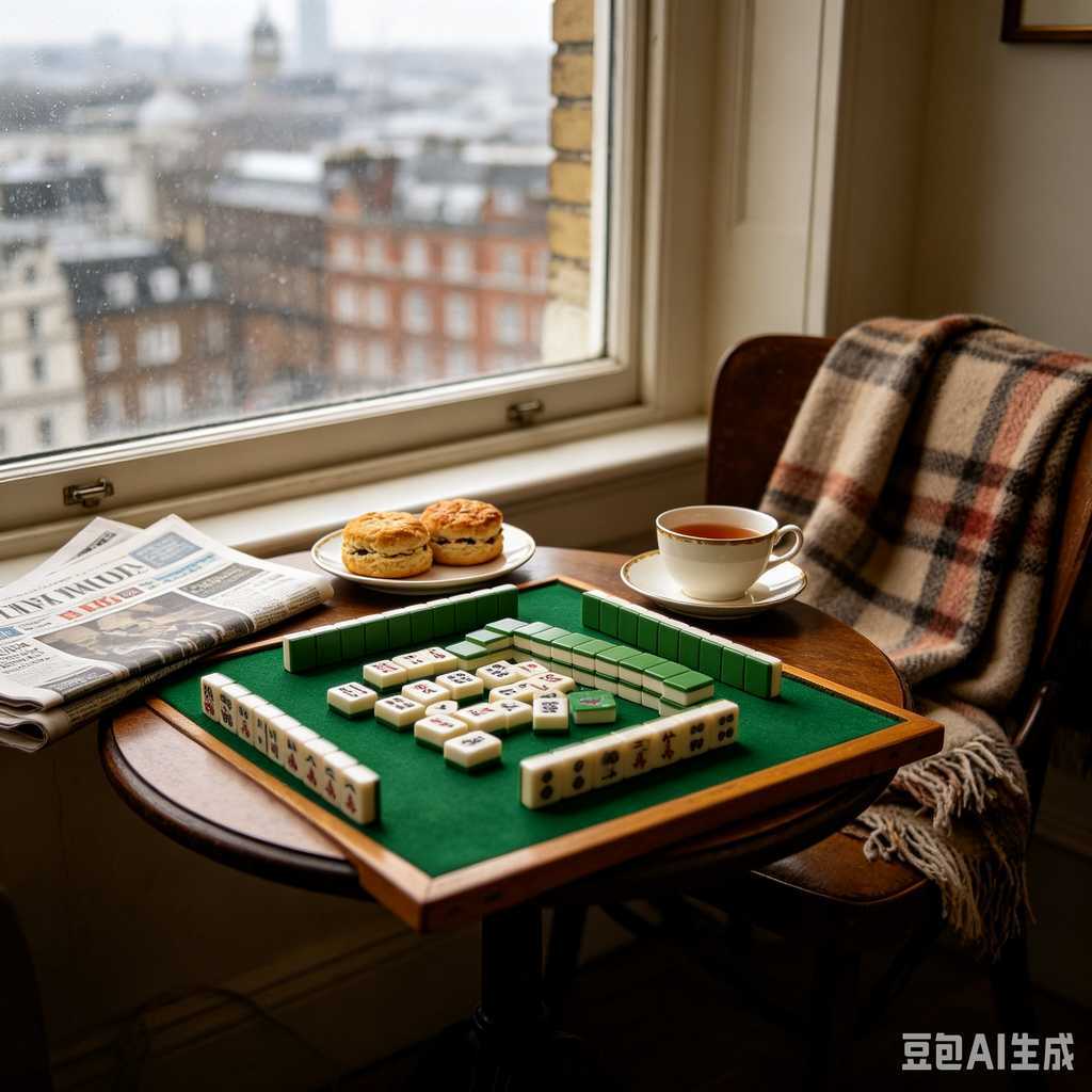 colorful mini mahjong tiles